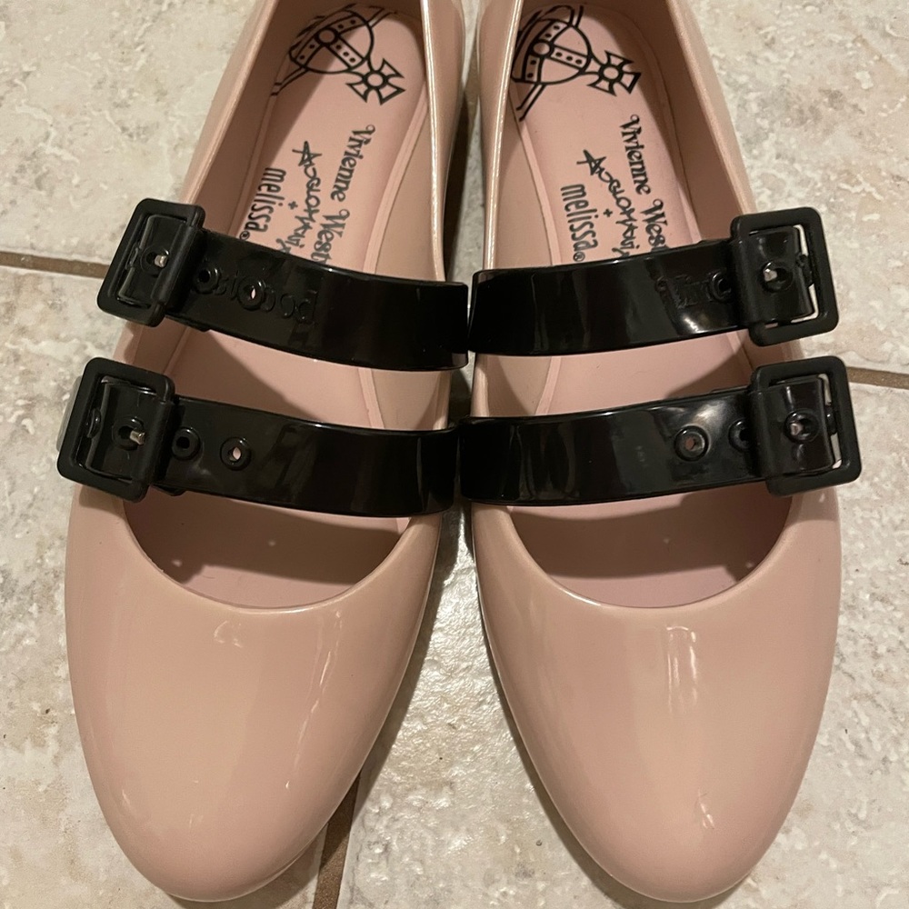 Vivienne Westwood Anglomania + Melissa Jelly Flats